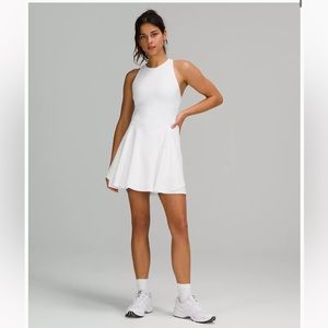 Lululemon White Court Crush Tennis Athletic Dress 2